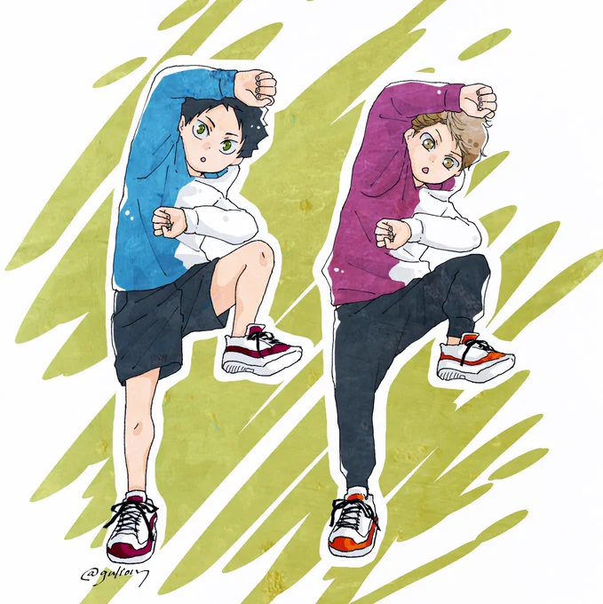 じゅ…のポーズ? 