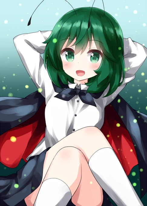 #深夜の真剣お絵描き60分一本勝負 リグル・ナイトバグ 