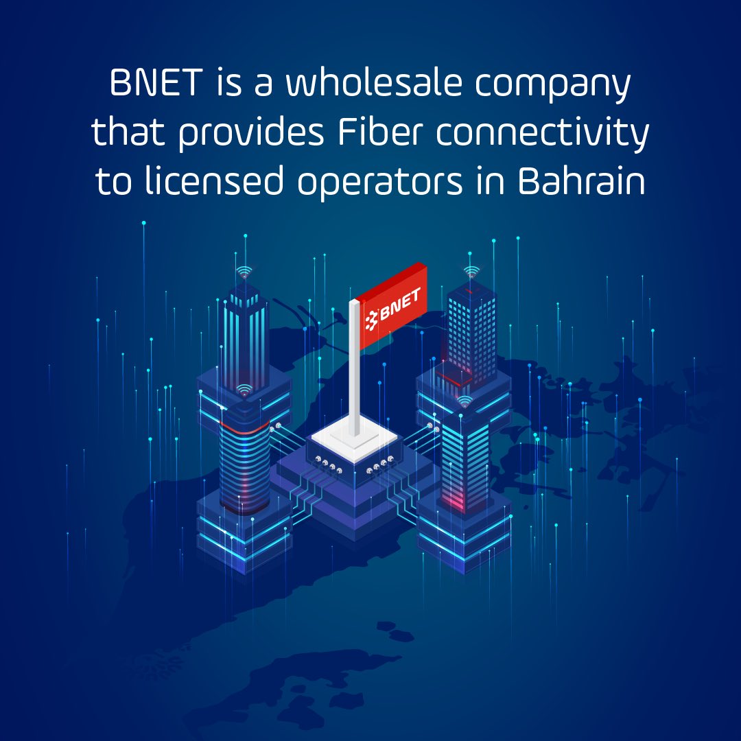 bnetconnects's tweet photo. What does BNET do? BNET is a key part of Bahrain's National Telecommunication Plan. The company’s role is enhancing and developing the National Broadband Network and ensuring end users receive the best services through their preferred service providers
#BNETConnects #Bahrain https://t.co/y2aFp0mx9W