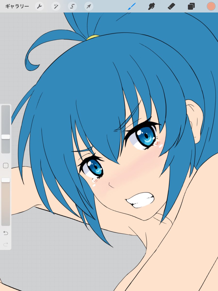 お絵描き生存確認。最近UPしてないけどお絵描きしてますよー(╹◡╹) 