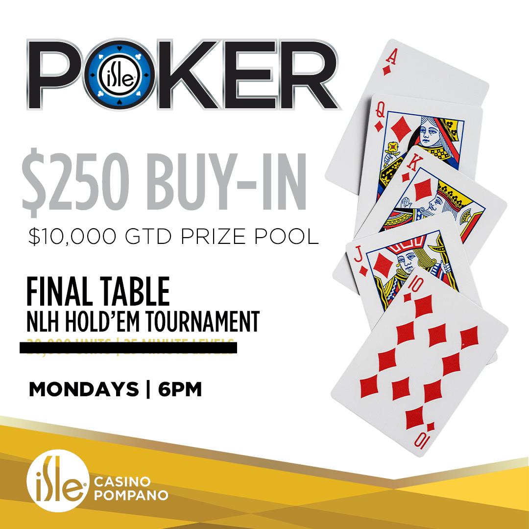 Isle Pompano Poker tweet media