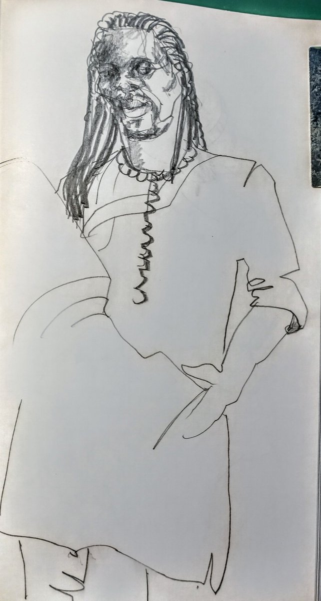 vanexeter's tweet image. A fun evening on Friday drawing @mohaguewel in action with @artintheparktwt