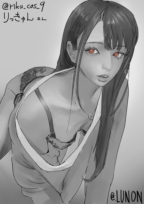 りっきゅんさん(@riku_cos_9)のツイート見て電撃が走ったので描いた
本当このショット最高すぎる… https://t.co/tMFeAIpry5 