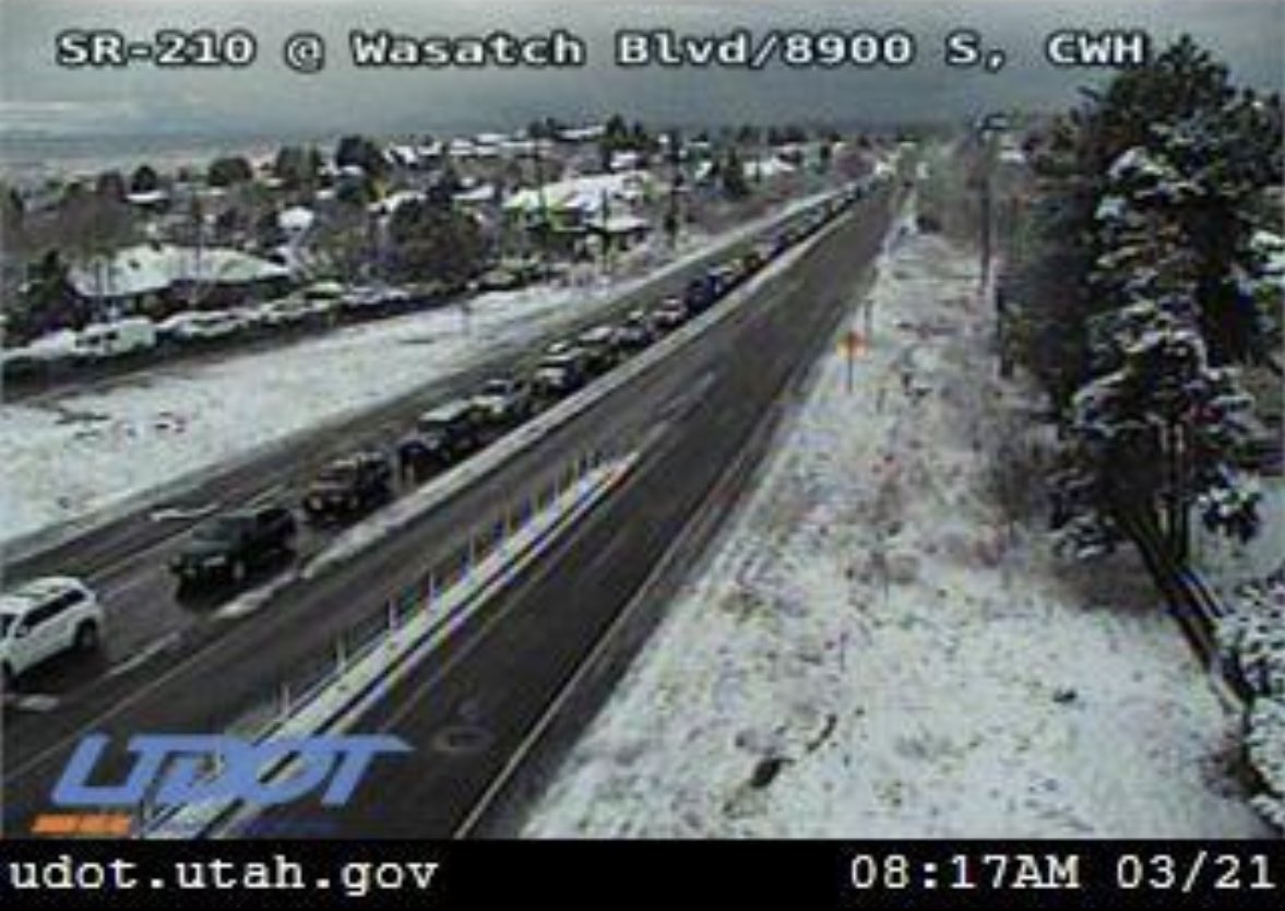 UDOT Cottonwood Canyons tweet media