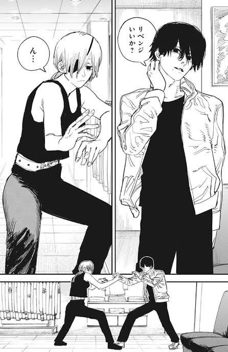 チェンソーマン』のクァンシ様VS吉田ヒロフミはこのシーンのオマージュ