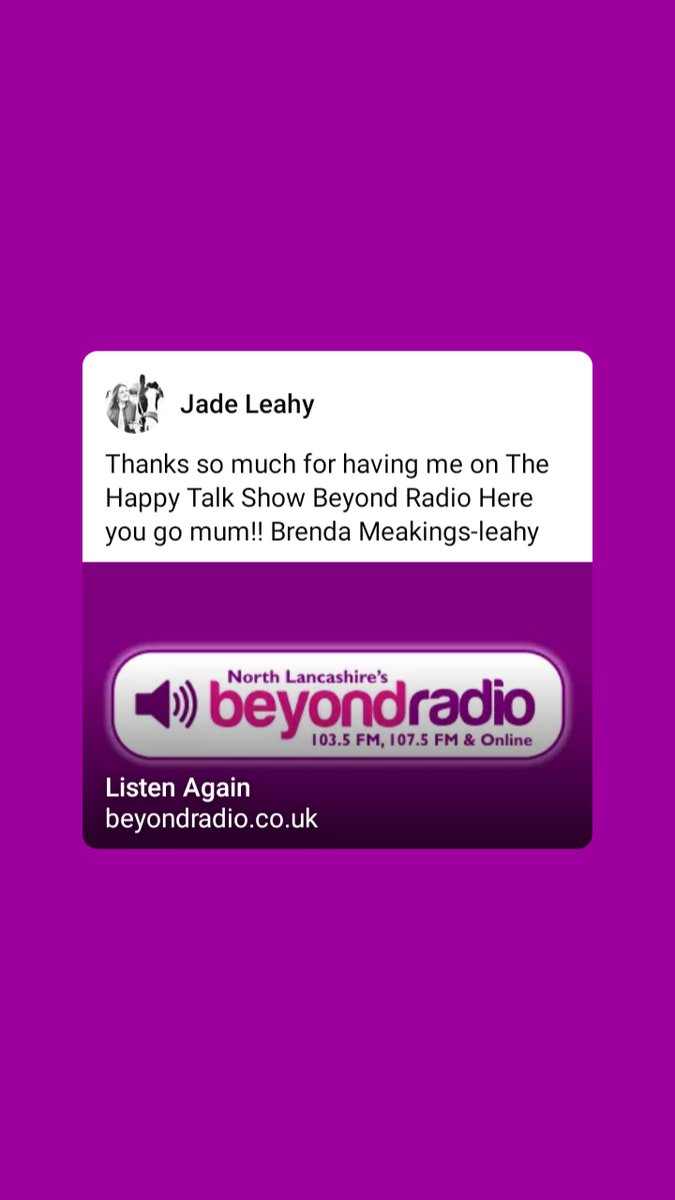 Find out my positive projects in lockdown #beyondradio #happytalk #podcast