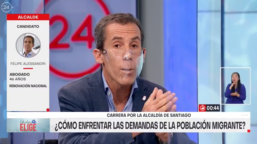 AlessandriFelip's tweet photo. Sobre población migrante: La migración desregulada ha generado estrés en los barrios, estrés con la población. Yo soy pro migración, pero una migración ordenada y regular. #ChileElige2021 #AlessandriEnTVN

EN VIVO ▶ https://t.co/pMShKPb5jG https://t.co/sg8oZGt0ml