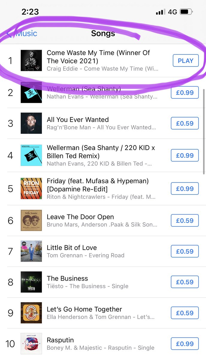 craigeddiee's tweet photo. NUMBER 1 ON THE ITUNES CHARTS!

HONESTLY YOU LOT ARE THE BEST!!

THANK YOU SO MUCH!!

Come Waste My Time (Winner Of The Voice 2021) - Single by Craig Eddie https://t.co/NBHoZffLWk https://t.co/fqe8Ocpw9A