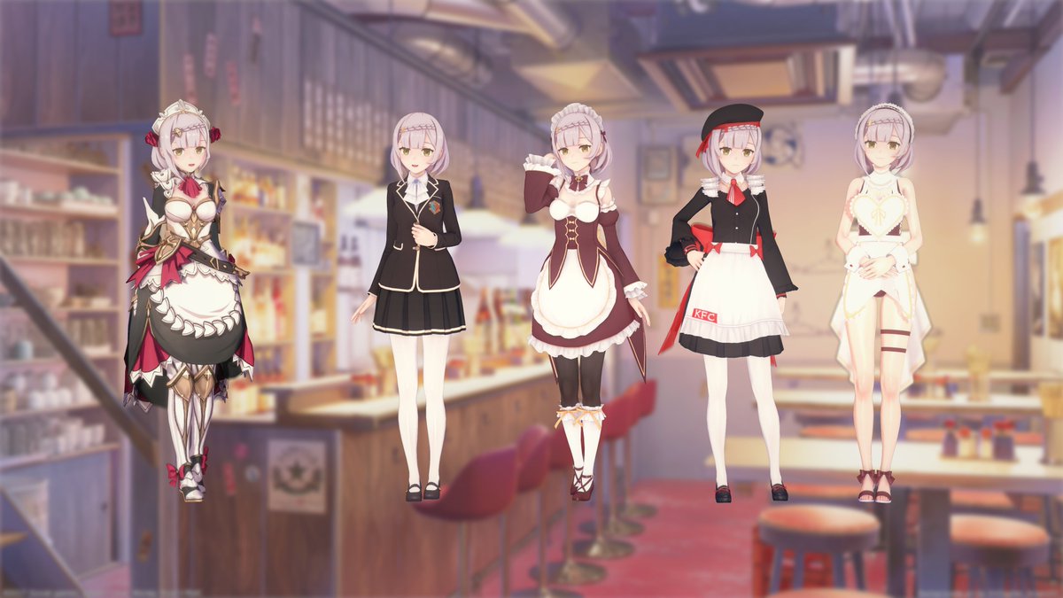 未满赤澄on Twitter 制作了原神联动的恋活人物卡 免费配布中https T Co F9rjbacbnp