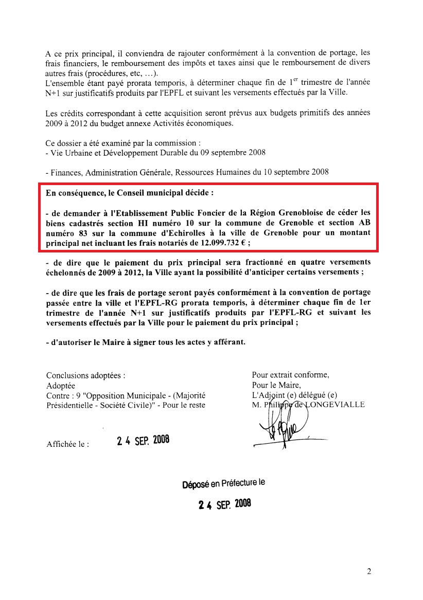 pabouger's tweet photo. Dites, 

12 ans plus tard...

... dans quelle catégorie les 12 M€ ?

#Allibert ? #Dette ? #ArgentPublic ? #Socialistes ? #EELV ? #VieUrbaineetDéveloppementDurable ? #Grenoble https://t.co/HNENU9rqho