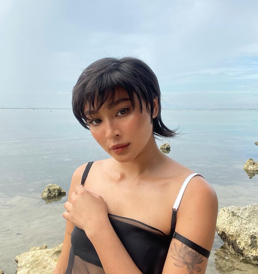 itgirlnadine's tweet photo. nadine lustre pulling off a mullet hairstyle https://t.co/TEH68VOgV3