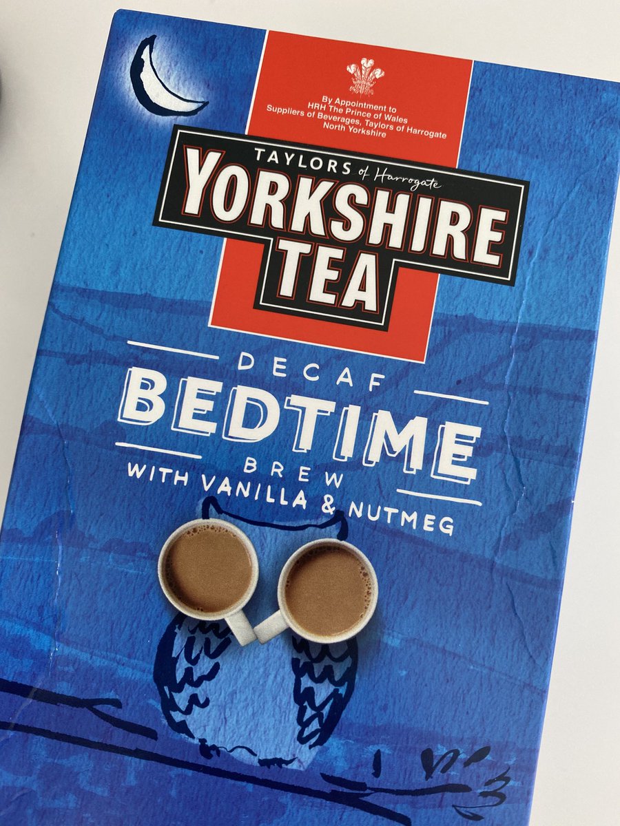 Ria1984's tweet photo. Im officially old... this is amazing #bedtimetea ⁦⁦@YorkshireTea⁩ https://t.co/DIQlHyuVdC