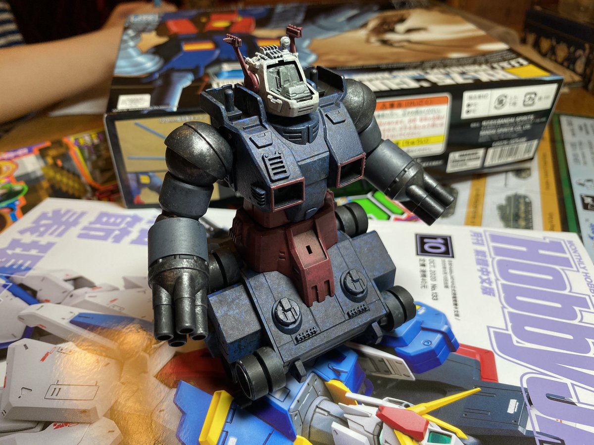 floydmilan1's tweet photo. HG 1/144 RX-75 GUNTANK
#ガンタンク #GUNTANK #機動戦士ガンダム #bandai #hguc #gunpla #ig模型同好会 #gundam #Acrylicos #Vallejo #MIG #jimenez #ammomig https://t.co/hjit1HNYTb
