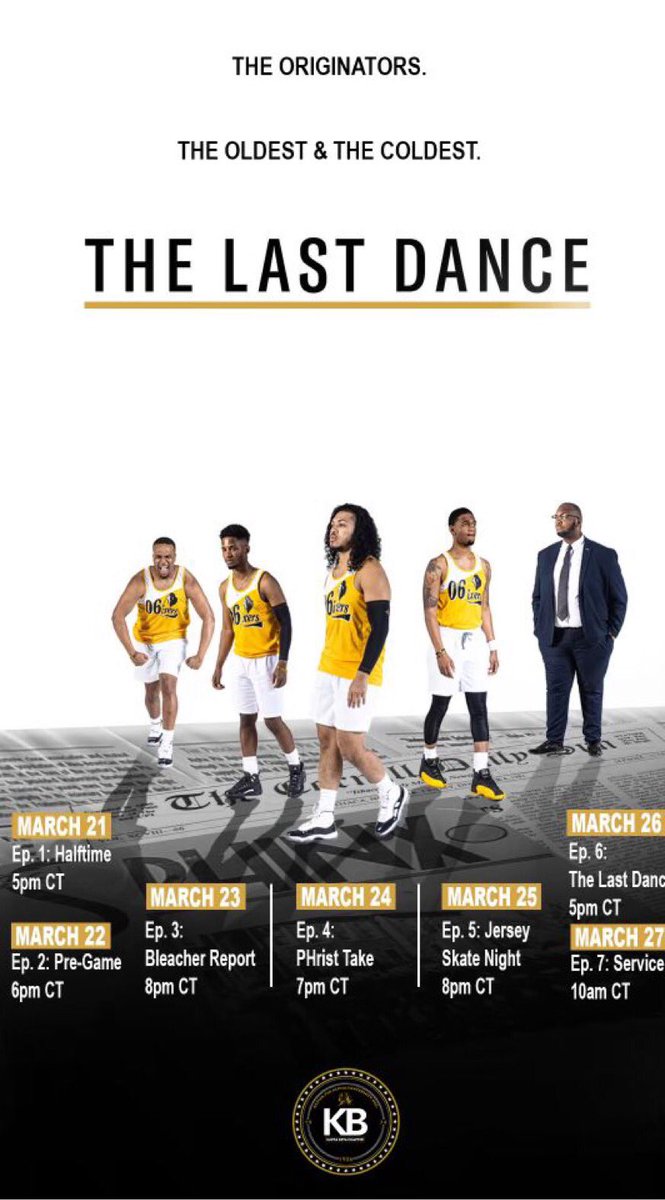 JiggyBadmon's tweet photo. The brightest lights⭐️. The biggest stage🔥. 

The greatest show on the Yard is PHInally here❄️. We proudly present to you ALPHAWEEK 2021: The Last Dance⚡️🏀 featuring the Kappa Beta ‘06ixers🦍 

#KBAlphas #AlphaPhiAlpha #KBTakeover #TheLastDance #AlphaWeek2021 https://t.co/306vp0Enpz