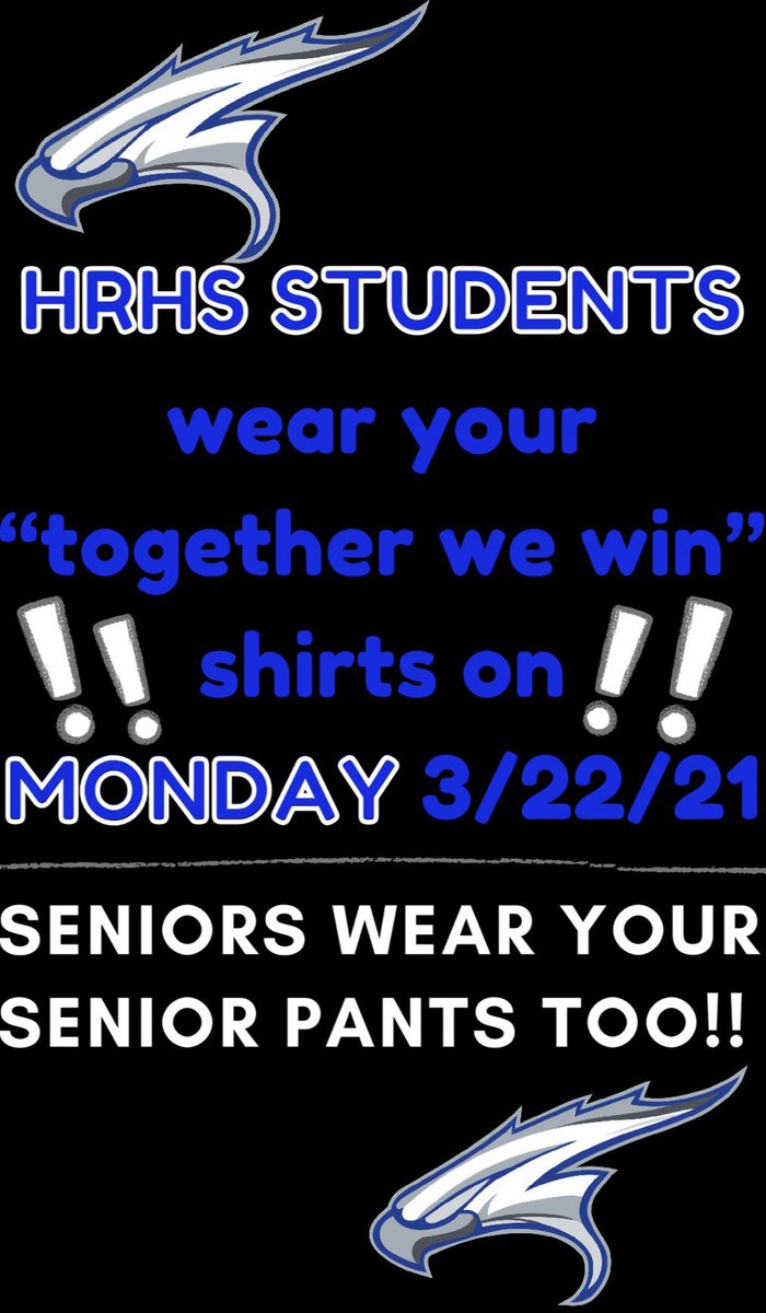 Wear your class shirts tomorrow!!