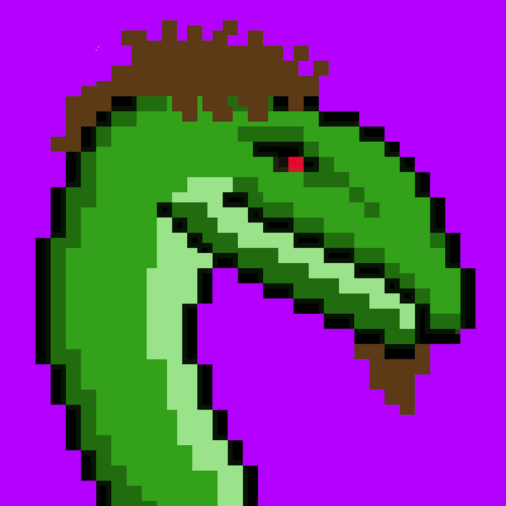 Cryptosnakes1's tweet photo. Cryptosnake #12 of #100
Check out our new collection! @opensea

https://t.co/czhAd64CWN

#NFT #NFTs #snake #animation #pixelart #nftcollector #nftart #digitalart #opensea #NFTartists #nftcollectors https://t.co/eNHDp8DltS
