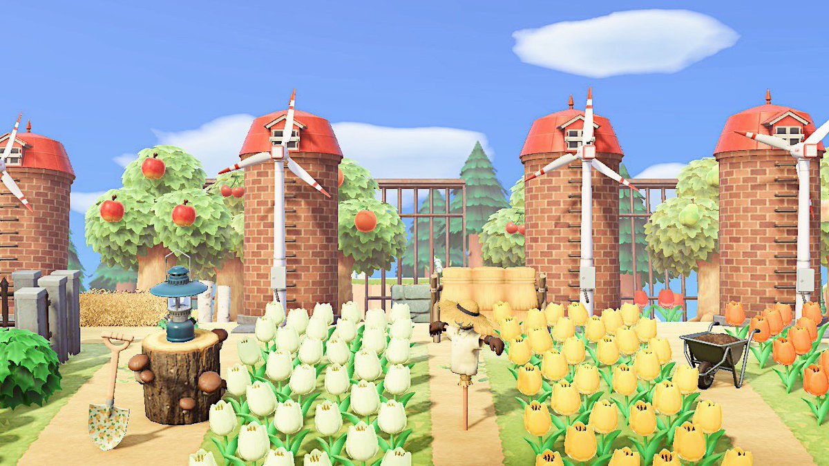 bluecafune's tweet photo. today is the first day of spring! 🌿 visit my island inspired by the netherlands in your dreams! ✨DA-9205-9505-5107 🌷#acnh #dreamaddress https://t.co/iWwof2p1tu