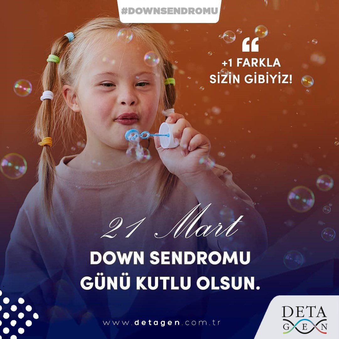 detagenetic's tweet photo. 21 Mart Down Sendromu Günü Kutlu Olsun.

#21mart #downsendromu #downsyndrome #detagen #genetics #kayseri https://t.co/doHc1Kktli