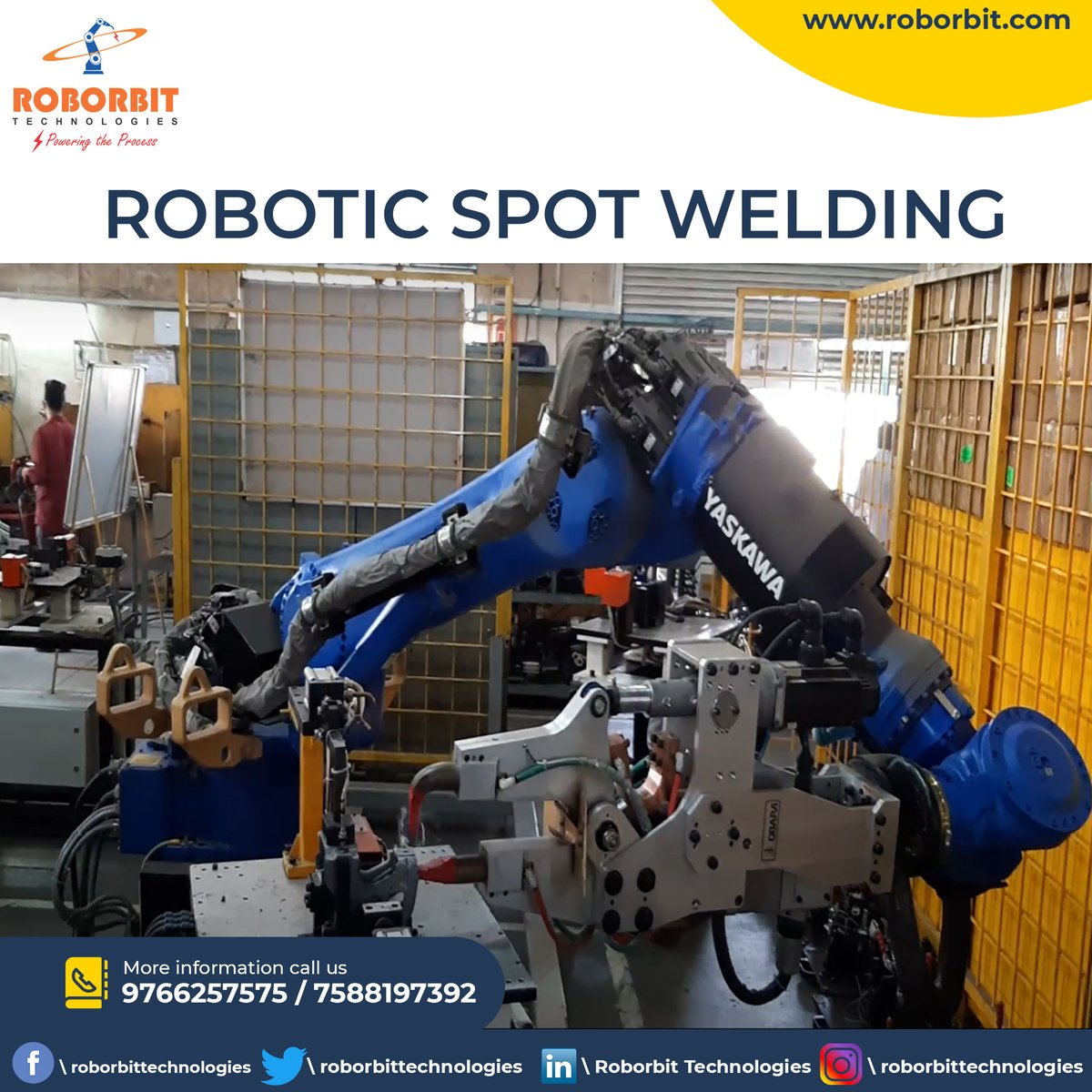 Roborbittechno's tweet photo. Roborbit Technologies
9766257575 / 7588197392
#roborbittechnologies #automation #integration #AMC #training #programming #maintainance #laser #robot #roborbit #robotics #roboticautomation #roboticwelding #roboticpainting #mechanical #sealantdispensingsystem https://t.co/x2ny4anxJX