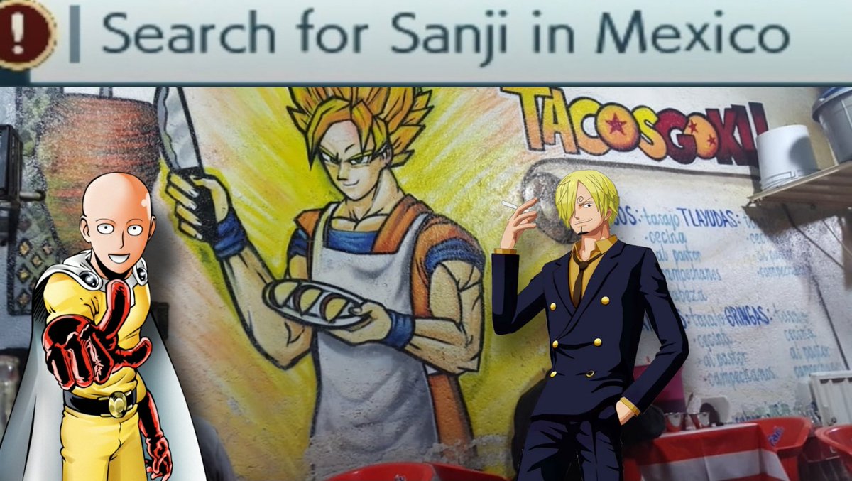 TheSingleHitGuy's tweet image. Sorry I wasn't here yesterday, I was finding Sanji in Mexico!