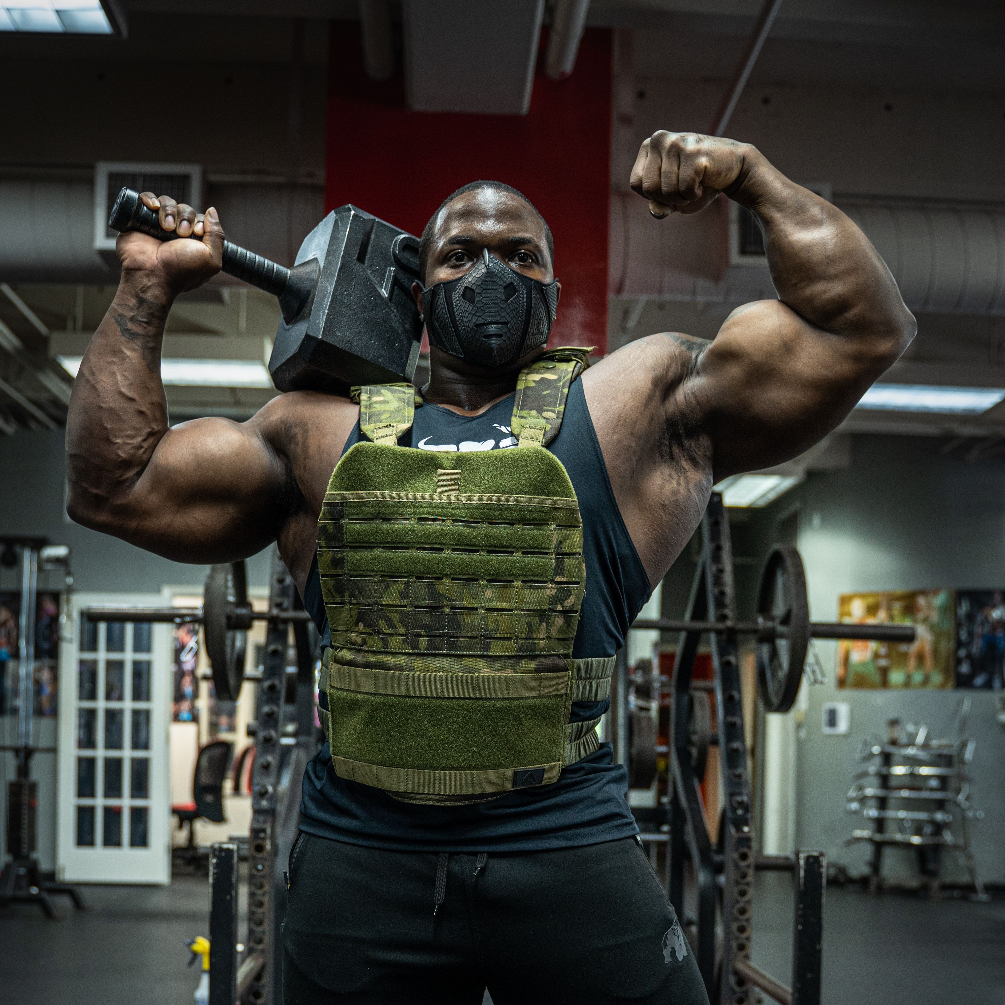 Tribe WOD on X Hammers are made to build things like houses. In our case its to build biceps and physical specimens. Thor Kettlebell V2 Weighted Vest Get Yoked