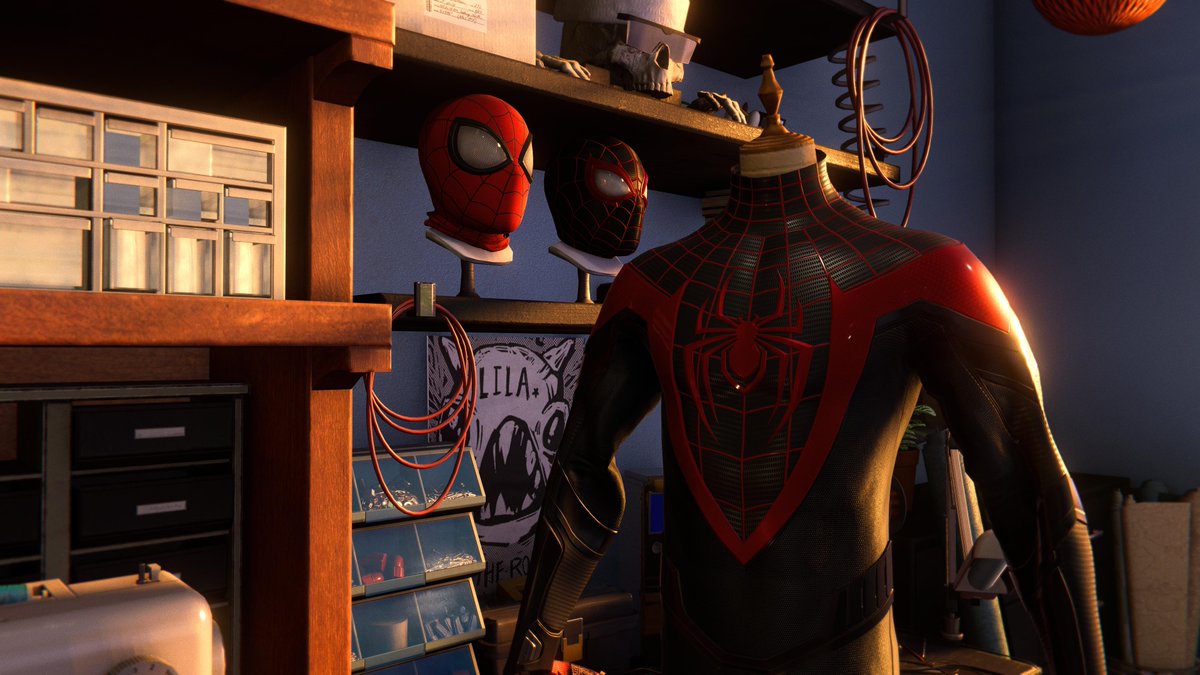 EARTH_1610_616's tweet photo. Welcome to Miles Morales' room after the main campaign. What do you think of it? https://t.co/Gw6rPvk8ce