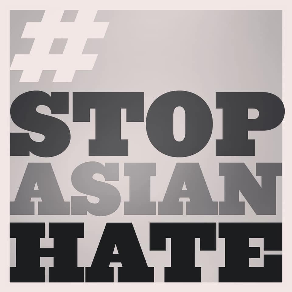 Matt_LaBranche1's tweet photo. In support of ALL Asian-Americans but especially those that don the blue and gold. @WNE_GoldenBears @WNEUniversity #stopasianhate https://t.co/4KJWwucIRQ