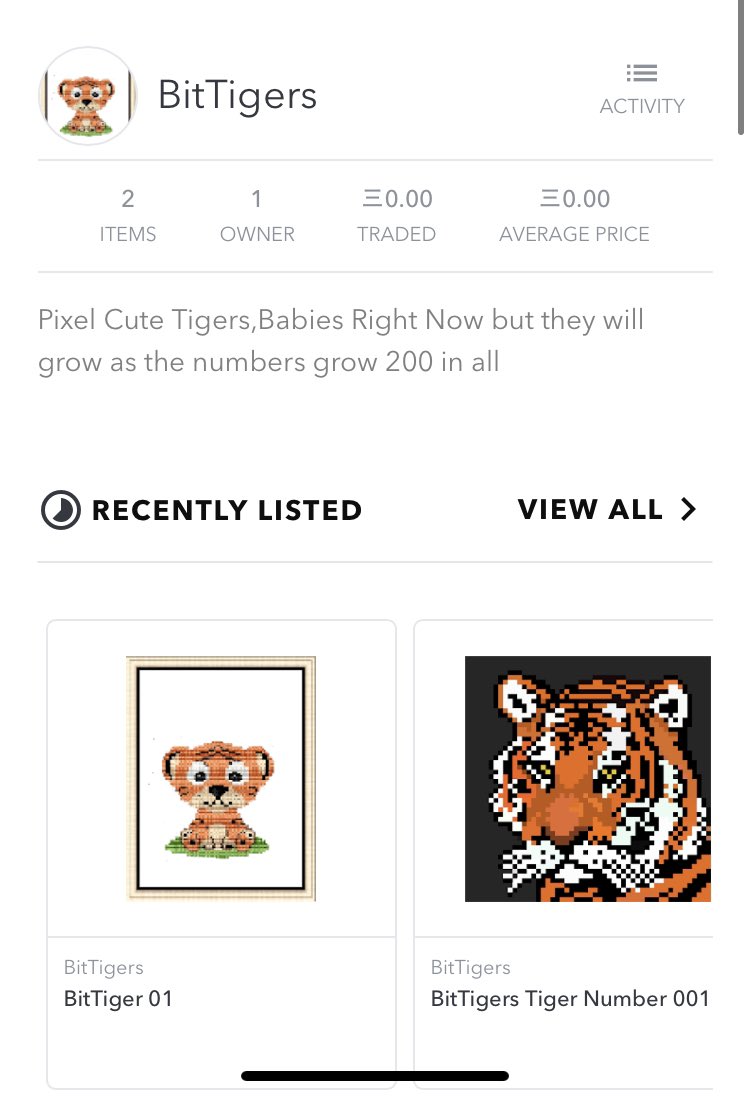NftInfected's tweet photo. Slept like 4 hours( Thanks a lot nft space!) But I wanted to get a few things minted from the #BitTigers to show everyone. Probably in like an hour some will drop #nftcollector #nftart #rarible #Tiger #opensea #cryptoart #nonfungible https://t.co/NHj0edsUFq
