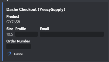 Embarrassing number of checkouts but couldn't start tasks until 10 minutes into sale cus WiFi was fucking with me. 😭Still managed to get a few checkouts in 

Bot: <a href="/theGaneshBot/">GaneshBot</a> <a href="/Dashe/">Dashe</a>
 
Proxies: <a href="/LiveProxies/">Live Proxies</a> <a href="/NocturnalProx/">Nocturnal Proxies</a>
 
Groups: <a href="/odyssey_io/">Odyssey</a> <a href="/notify/">Notify</a> <a href="/DaddysHouse_/">Daddys House</a> @aaron_fnf