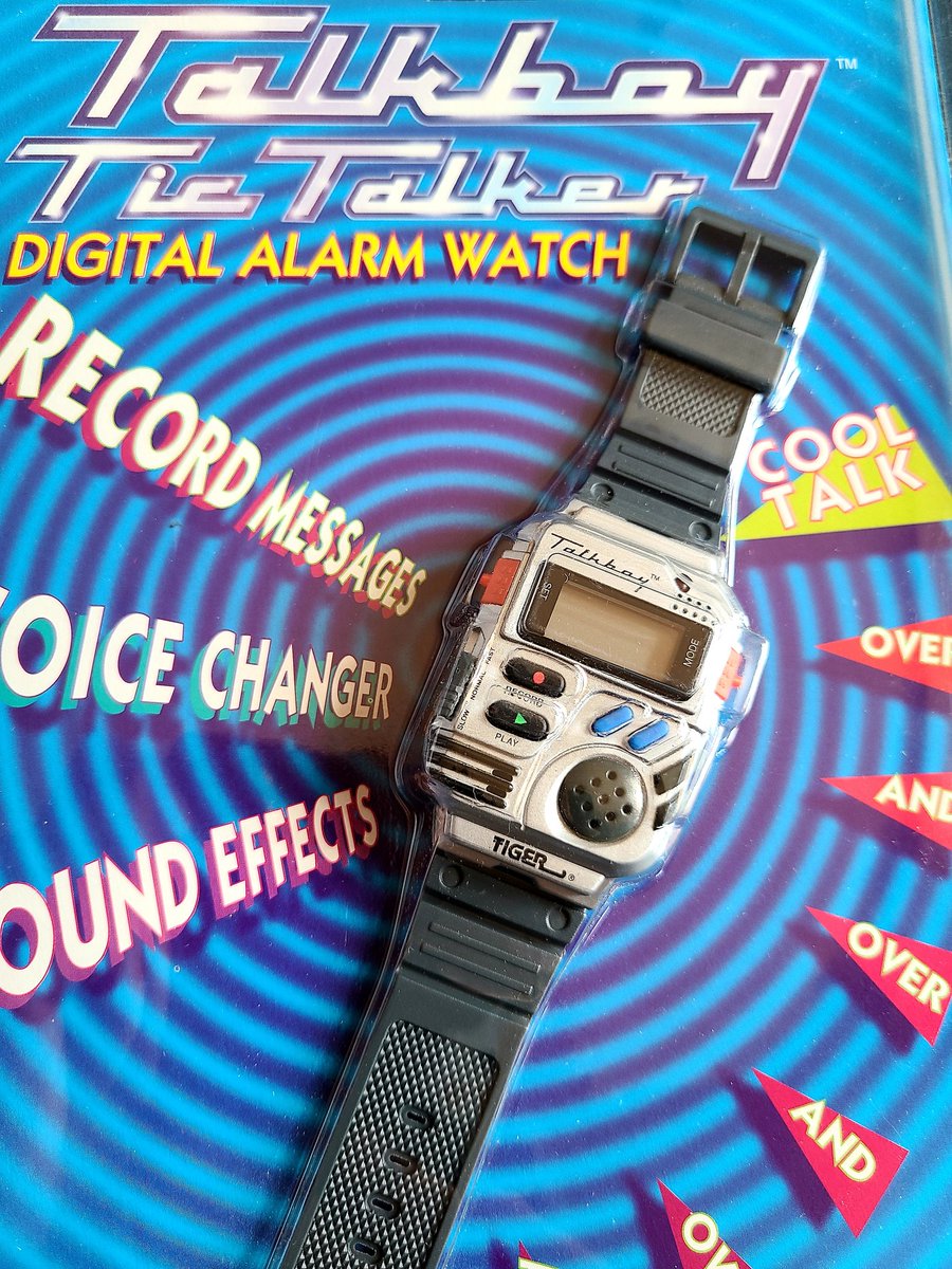 Talkboy TIGER ELECTRICS トークボーイ 腕時計 Talkboy Tic Talker – The Forgotten Tiger Electronics Watch