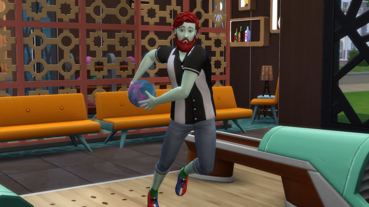 tribalsoupproj's tweet photo. This guy was bowling next to us and he was just having a hard time of it, but made for some good pictures.

#sims #sims4 #ts4 #thesims #simsbowling #simspics #simstories https://t.co/ZrrY1oveC7