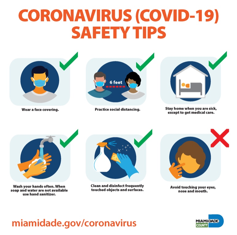 Worried about #COVID19? Make sure to keep these safety tips in mind!