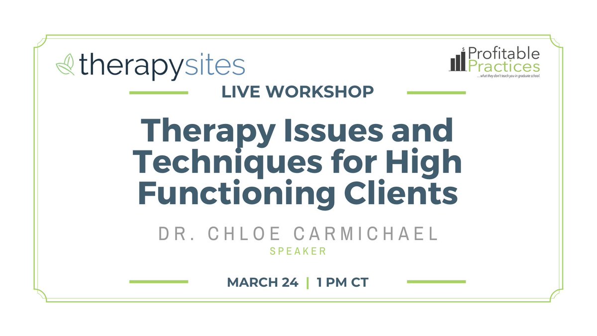 therapyrocket's tweet image. It&apos;s happening on Wednesday!
So register now through here 👉hubs.la/H0JpjB-0

#webinar #PrivatePracticeSuccess #PrivatePracticeTherapist #HighFunctioning #therapist #TherapyBusiness #StartaPrivatePractice #PrivatePracticeTips