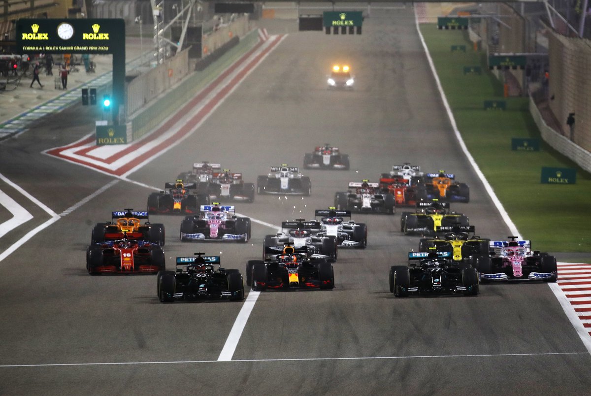 F1's tweet image. Who's up for a bit of racing next Sunday?! 😃

#F1