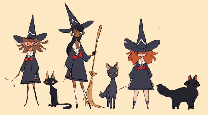 Some character explorations I did last semester for group project. #characterdesign #animation 