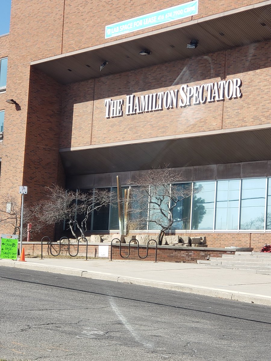 AnneOnAMoose83's tweet image. @WhatsFilmingON Something called AOC filming at the Spectator building in Hamilton. Anyone know what that is?