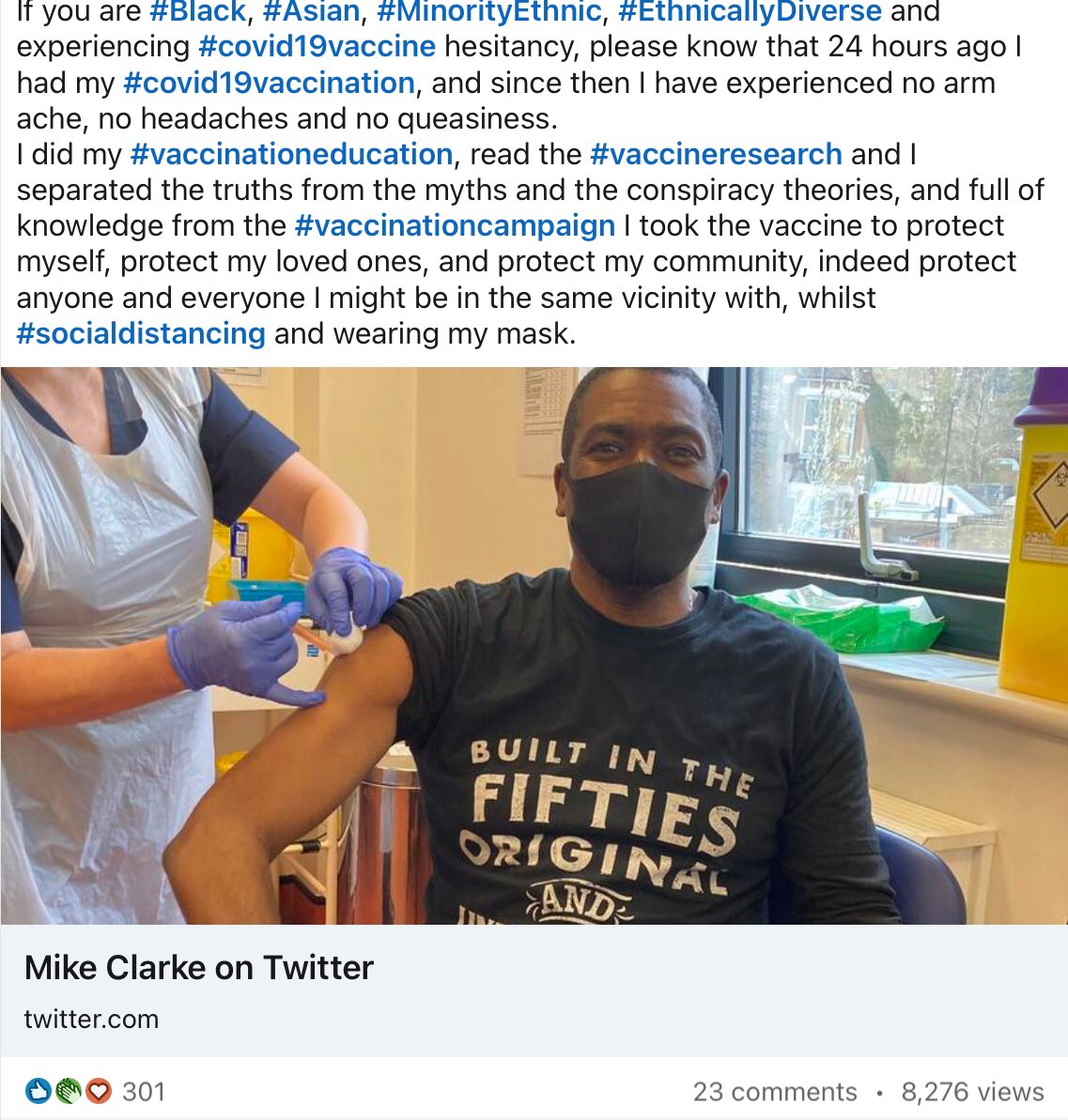 MichaelVClarke's tweet photo. @Mar1aWallace @chinyokaP @TweetsByBilal @ppvernon @Dturner300 ✊🏽✊🏽Hey @Mar1aWallace you won’t regret it 👏🏽👏🏽

https://t.co/BbyQXTCH7r https://t.co/W2rkaMG6t1