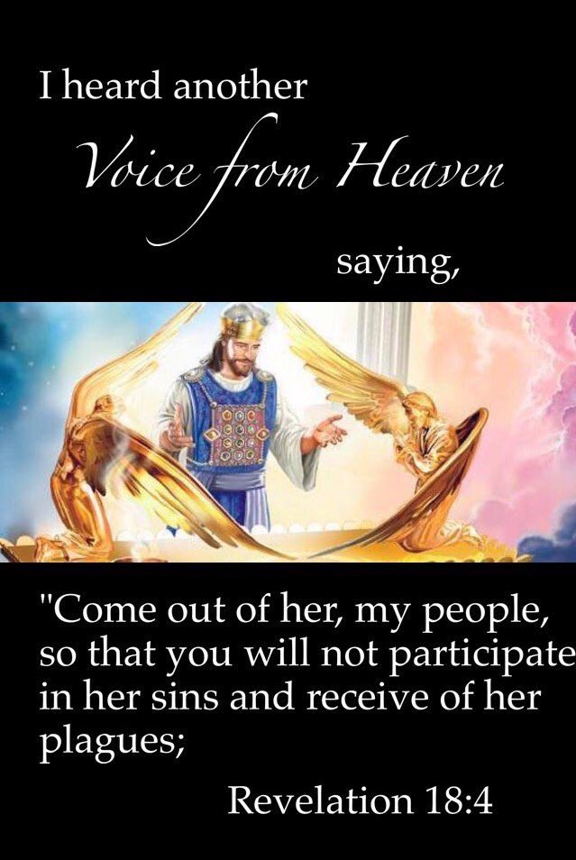 @ItsBlackCoffee1 Revelations 18:4 🥰

👉 biblehub.com/nas/revelation…