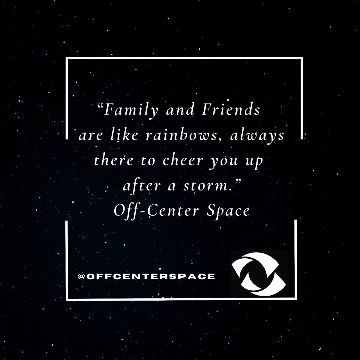 offcenterspace's tweet photo. Rainbows give us hope😊 https://t.co/A4NSFLpJMH