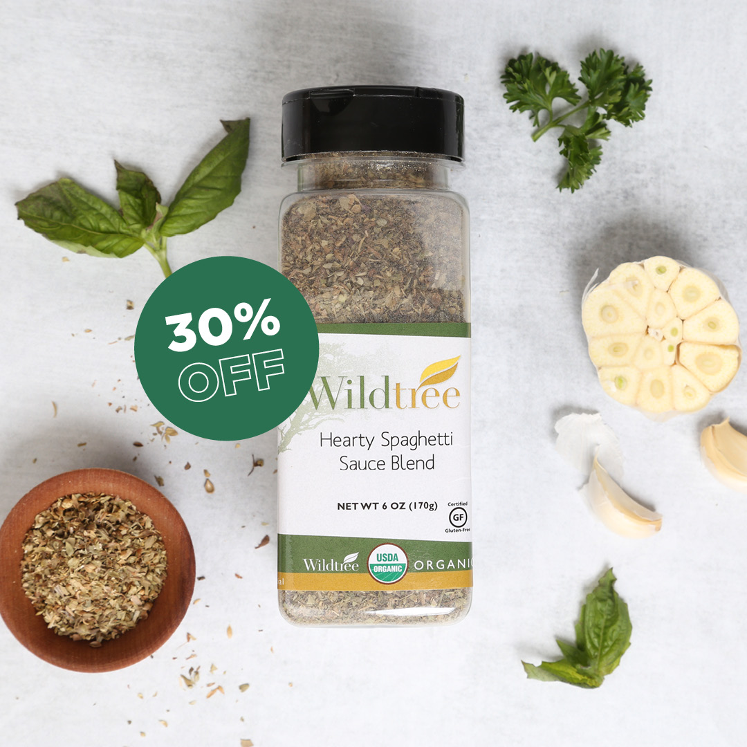 WildtreeInc's tweet photo. Put the high-sugar sauce back on the shelf. Hearty Spaghetti Sauce Blend is packed with Organic Italian Spices that bring a robust, healthier sauce together in no time.

Shop 30% Off Large Hearty Spaghetti Sauce Blend here: https://t.co/HrbFux6EHB

#wildtree #organiccooking https://t.co/3Q39xuLe0D