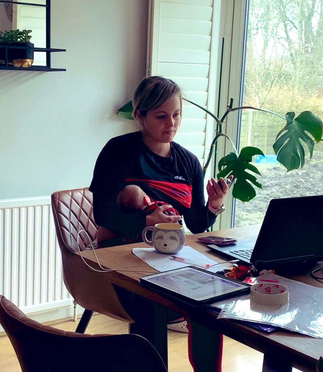 NicJRowley's tweet photo. Sunday’s were made for coaching! Great to be apart of @PentathlonGB athlete development pathway programme coaching 🔫processes in laser shooting focusing on pace!
Can’t wait to be doing this face to face although the zoom screen does make multitasking breastfeeding 🤱🏽 easier 😊 https://t.co/XDSNZ81Htq