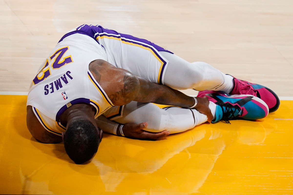 LeBron James 'hurt inside and out' after nasty injury