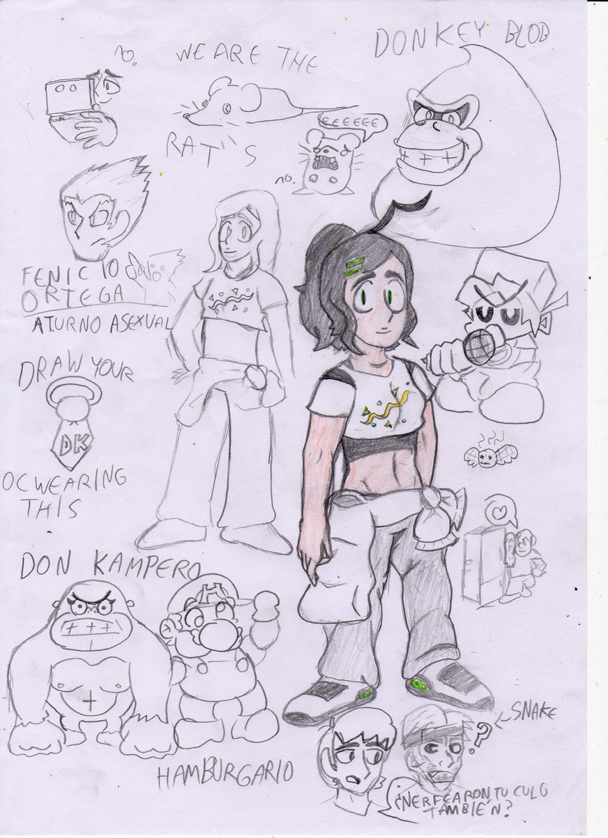 escancoranco's tweet photo. dibus de esta semana pero con #'s (1/2) #drawpile #sketch #sketches #drawings #drawing #oc #art #ocart #courtneywithagun #hamburgario #baslonelguepardodelaterceraimagenesdearrobagoldmaster #remesdearrobaremseii #dromedario #emoisdead #ginaisoverparty #patatavoladora #alienmo #bob https://t.co/vMstFEca5i