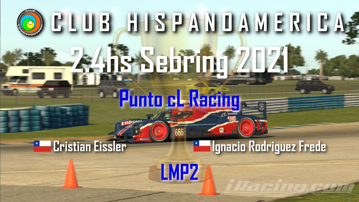 iRacingClubHAM's tweet photo. ¡Felicitaciones Punto cL Racing! 🏆LMP2 Class https://t.co/78kAzGqLUf