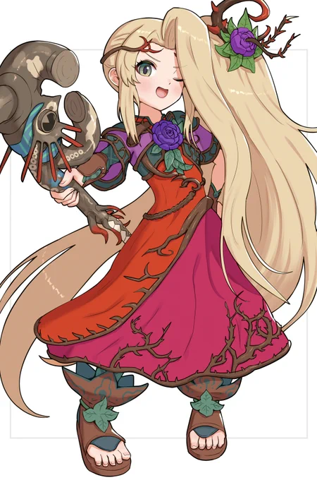 新パルテナ9周年おめでとうのナチュレ様? 