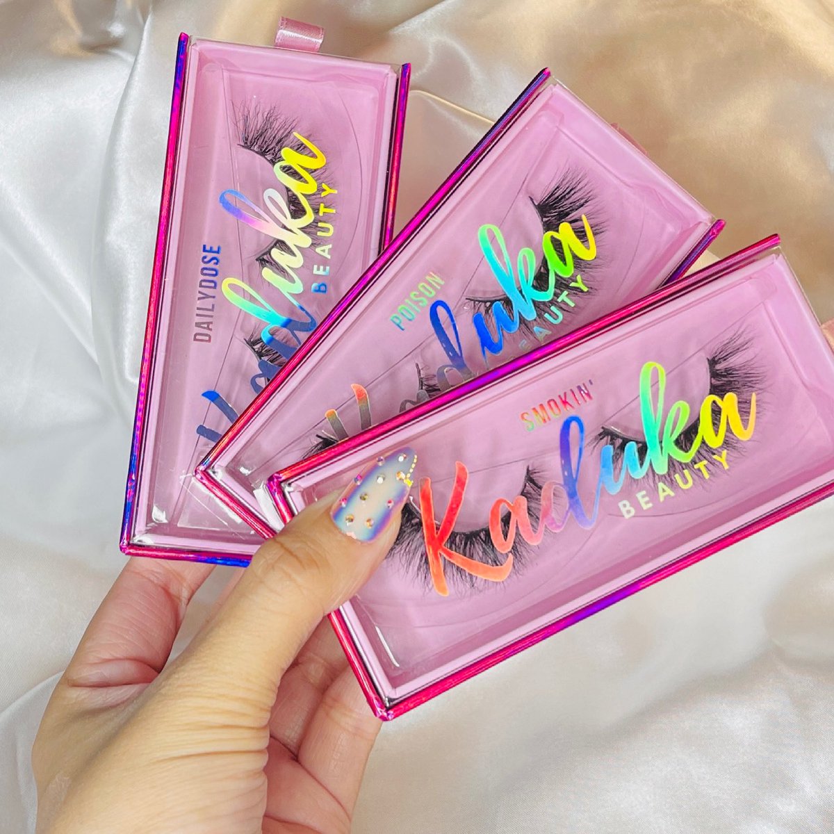 Our 3 popular lashes are now restocked!!! Grab yours today💕 kadukabeauty.com