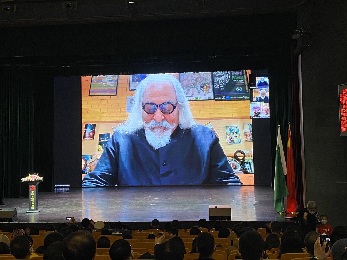 Zoon_AhmedKhan's tweet photo. Celebrating 70-years of 🇨🇳🇵🇰 diplomatic ties - on World Puppetry Day featuring #RafiPeer in Beijing 🎭 https://t.co/b2WbagkFNp