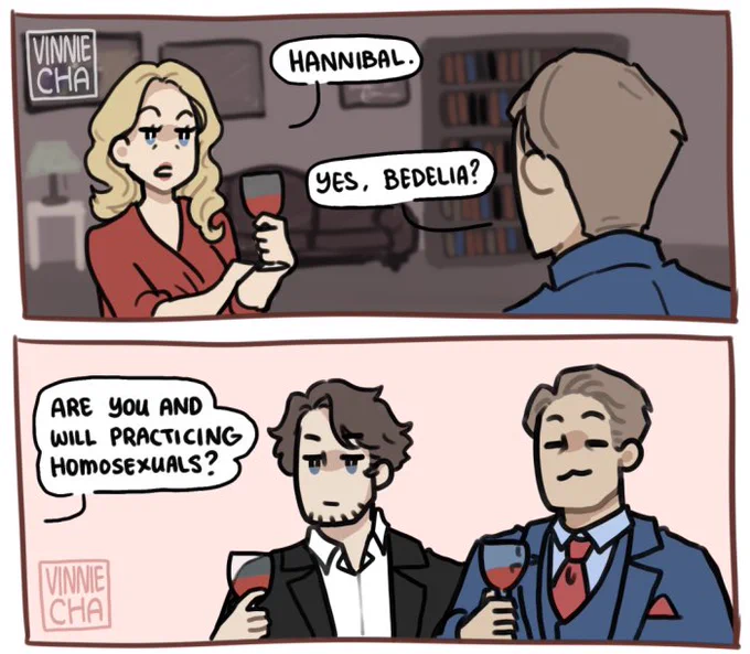 be gay do crime
#hannibal #hannigram 