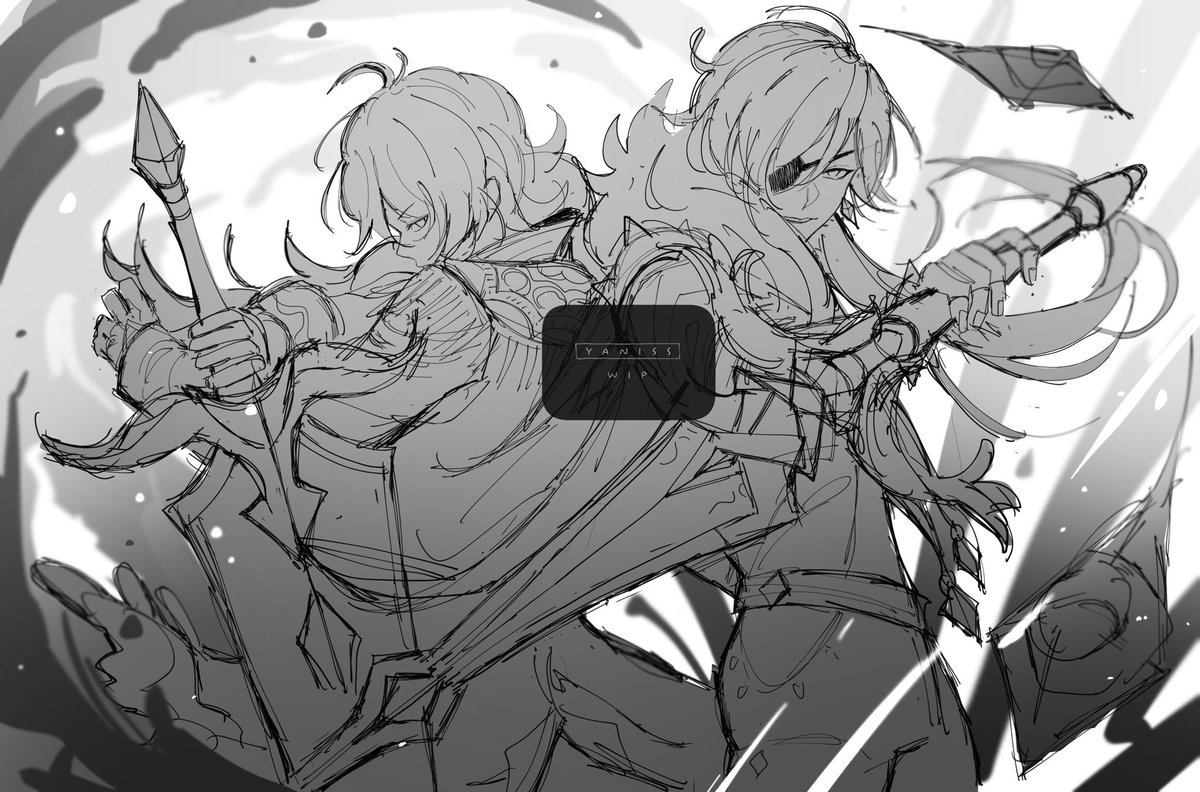 [ WIP Sketch ]

ไปคัดๆงานมาว่าอันไหนที่คิดจะทำต่อบ้าง มีเเต่สเก็ต เห้อ 