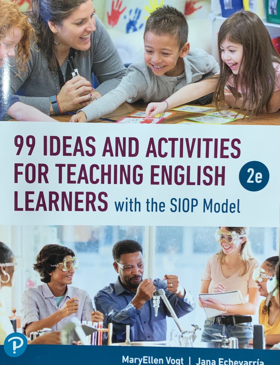 So excited our book, 99 Ideas &amp; Activities for Teaching ELs is out. Thanks ⁦@Toppel_ELD⁩ ⁦<a href="/TanKHuynh/">Tan K Huynh (he/his) 🇱🇦🇺🇸🏳️‍🌈</a>⁩ ⁦<a href="/MrsParkShine/">Esther Park</a>⁩ ⁦<a href="/AllyteacherELLs/">Allyson Newton, NBCT</a>⁩ ⁦<a href="/RientsAndrea/">Andrea Rients</a>⁩ for your amazing contributions. ⁦<a href="/SIOPModel/">The SIOP® Model</a>⁩ #ellchat #educhat #ellchat_bkclub